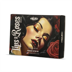 Dynamic Tattoo Ink Lips and Roses 1oz - 5 Color Set