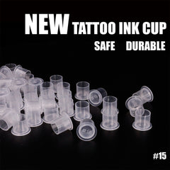 Clear Tattoo Modul Cut Ink Cup 1000 Pieces