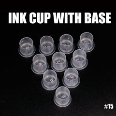 Clear Tattoo Modul Cut Ink Cup 1000 Pieces