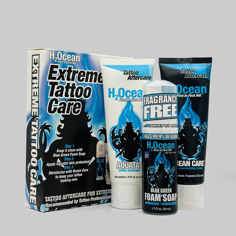 H2Ocean Extreme Tattoo Care 3 pc Kit