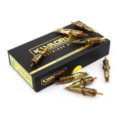 Kwadron Needle Cartridges #12 (0.35mm)  Curved Magnum Long Taper(Box of 20)