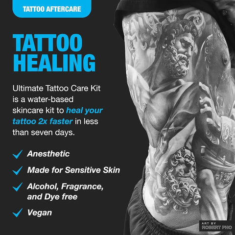 H2Ocean  Ultimate Tattoo Care 3 pc Kit