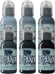 A.D. Pancho Pastel Greys Set - World Famous Tattoo Ink